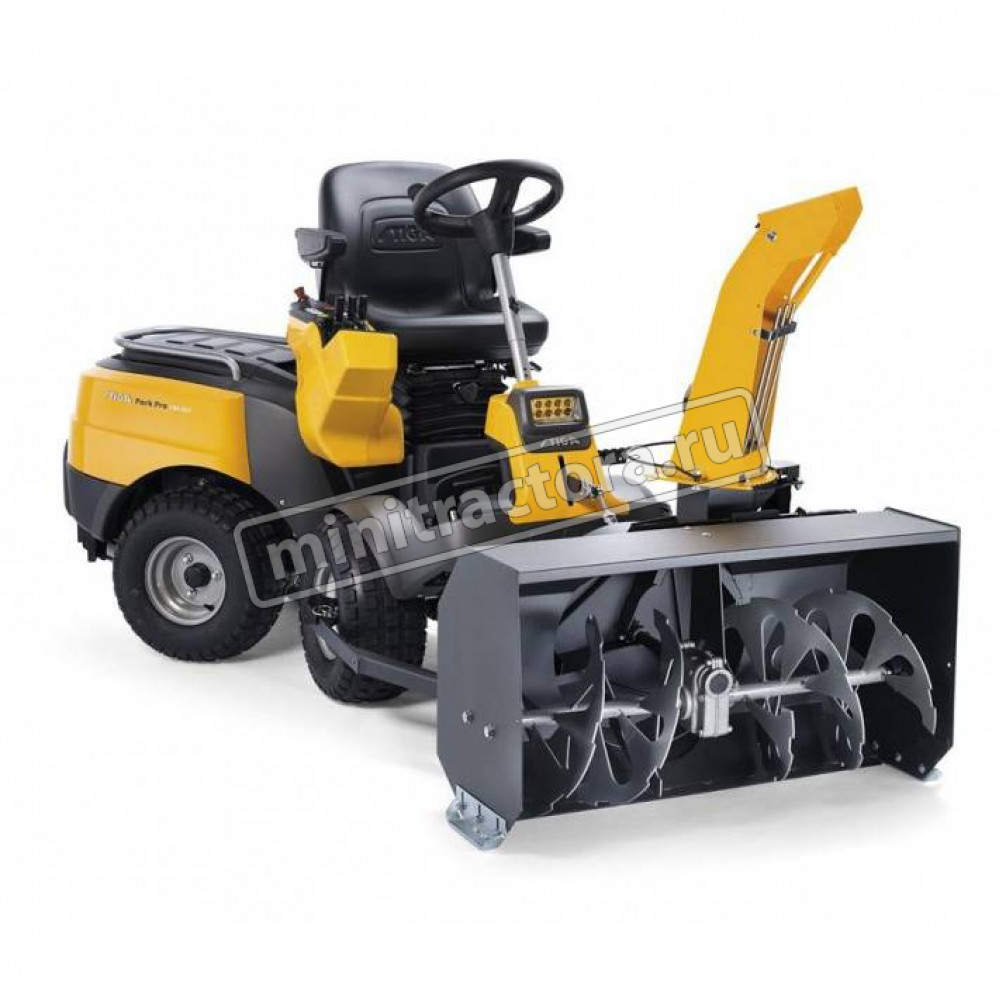 Снегоуборочный райдер Stiga Park PRO 740 IOX 4WD + снегоотбрасыватель